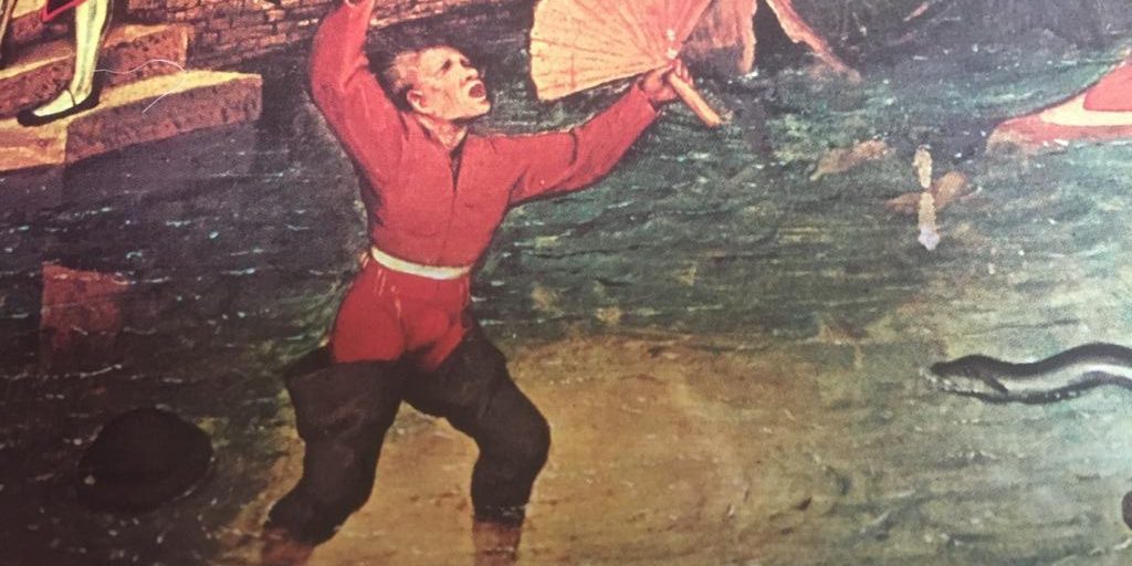 Breugel, Proverbi Olandesi, dettaglio