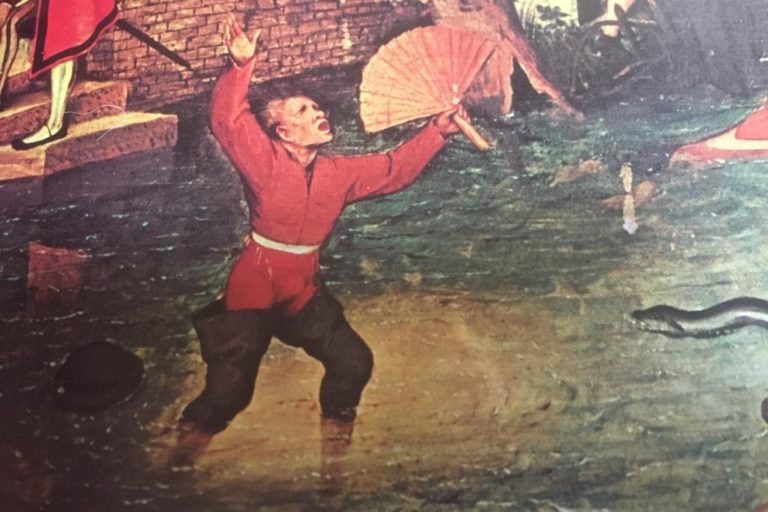 Breugel, Proverbi Olandesi, dettaglio